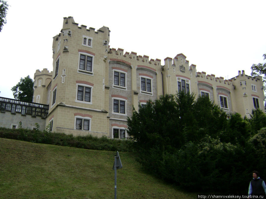 Малый замок — отель Штёкл Глубока-над-Влтавой, Чехия