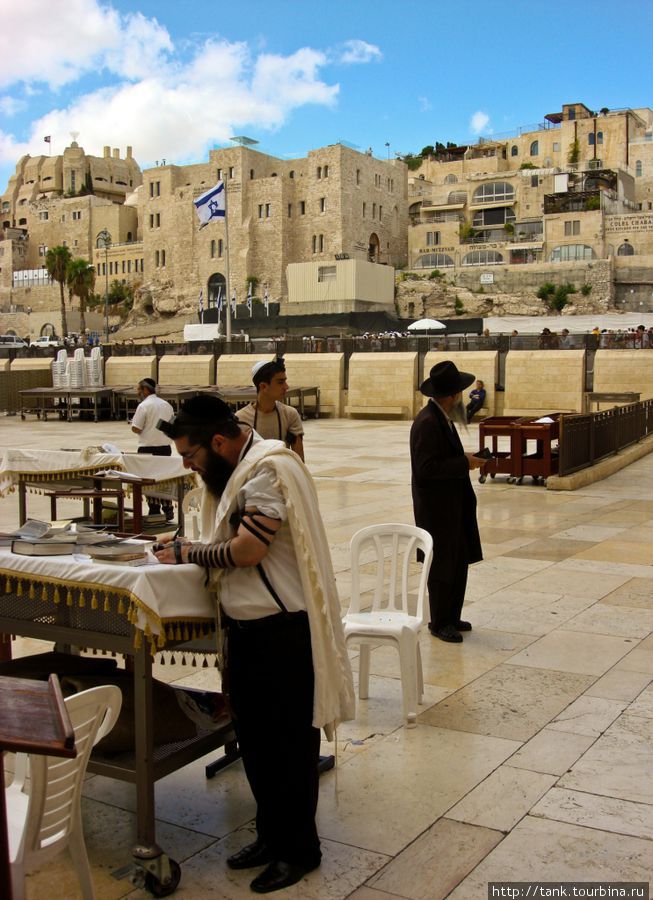Перед Стеной плача Иерусалим, Израиль