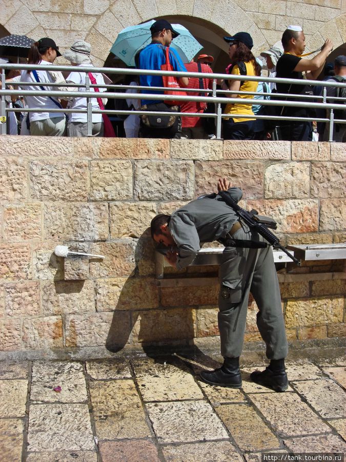 Охрана Стены плача Иерусалим, Израиль