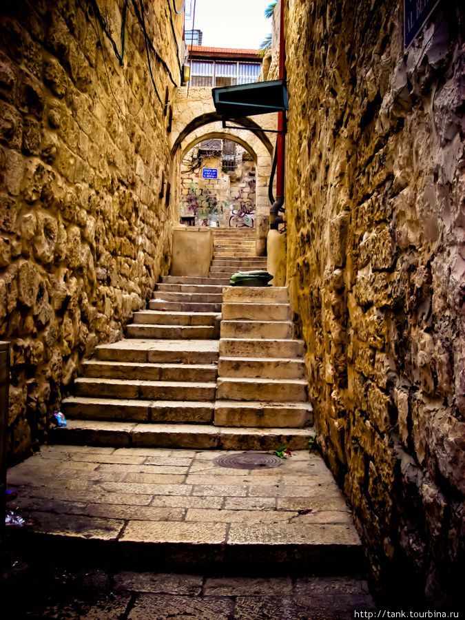 Улицы Старого города Иерусалим, Израиль