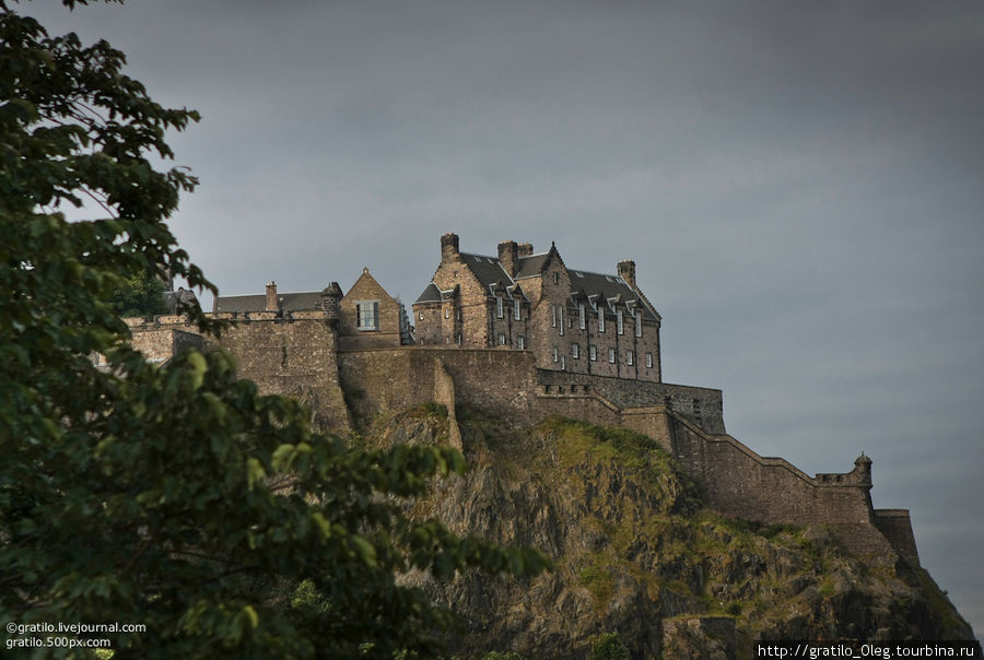 Эдинбургская крепость (Edindurgh Castle) Эдинбург, Великобритания