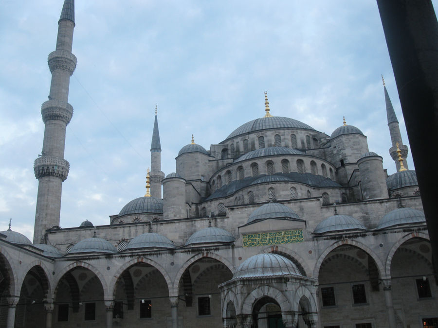 Символ Стамбула - голубая мечеть. Стамбул, Турция
