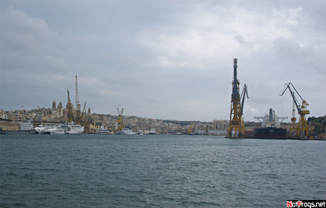 Большой порт — Grand Harbour Валлетта, Мальта