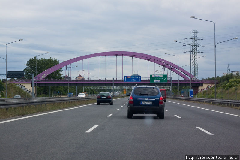 Мосты на автотрассе Дрезден-Краков (Польская территория).