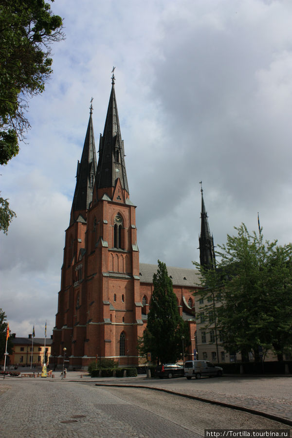 Швеция. Уппсала. Кафедральный собор Уппсала, Швеция