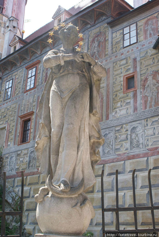 Чешско-крумловский замок и его привидения Чешский Крумлов, Чехия