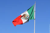 Национальный флаг Мексики.