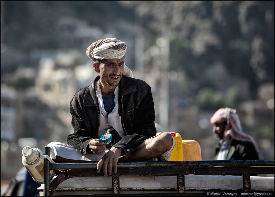 Уличный рынок в Манахе Манаха, Йемен