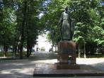 Памятник Андрею Рублёву 1985, скульптор О.К.Комов, архитектор В.А.Нестеров.
