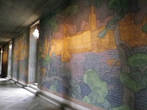 великолепными фресками, выполненными принцем Евгением.