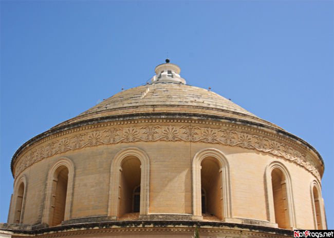 Купол собора в Мосте Сент-Джулианс, Мальта