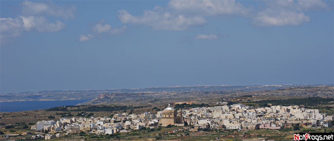 Панорама города Бинджемма Сент-Джулианс, Мальта