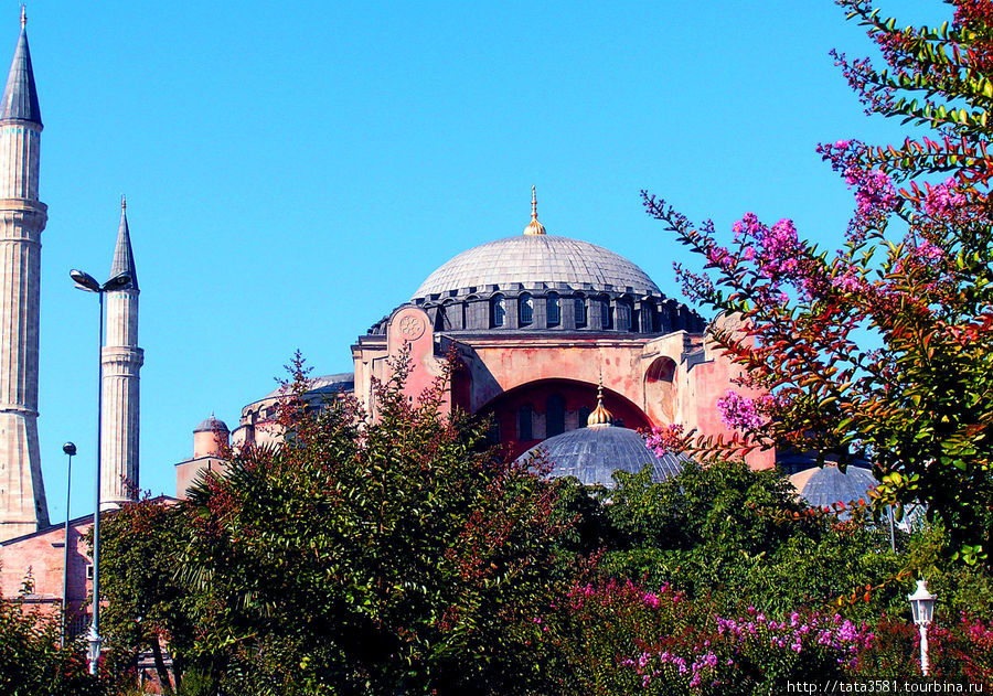 Собор Святой Софии в Стамбуле. Стамбул, Турция