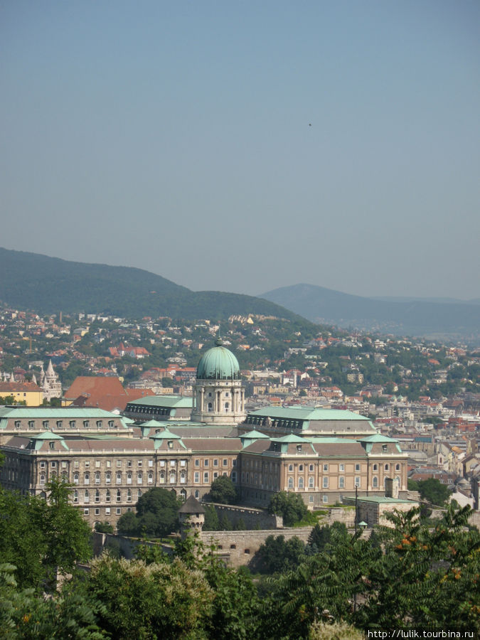 Будапешт с горы Геллерт Будапешт, Венгрия