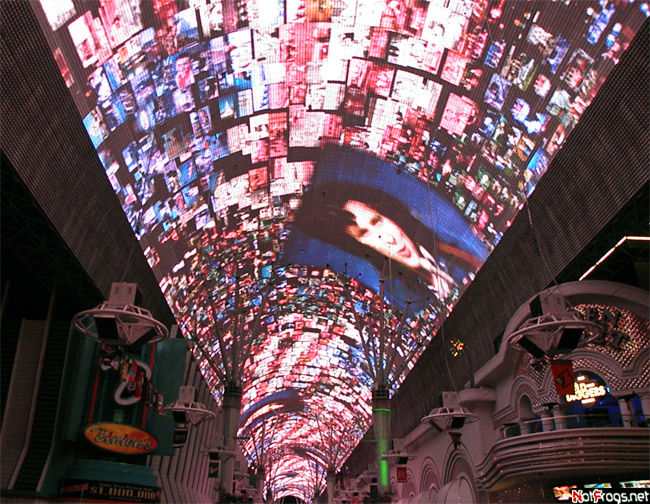 Самый большой в мире экран Лас-Вегас, CША