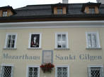 Санкт-Гильген. Дом, где родилась и жила мать Моцарта.