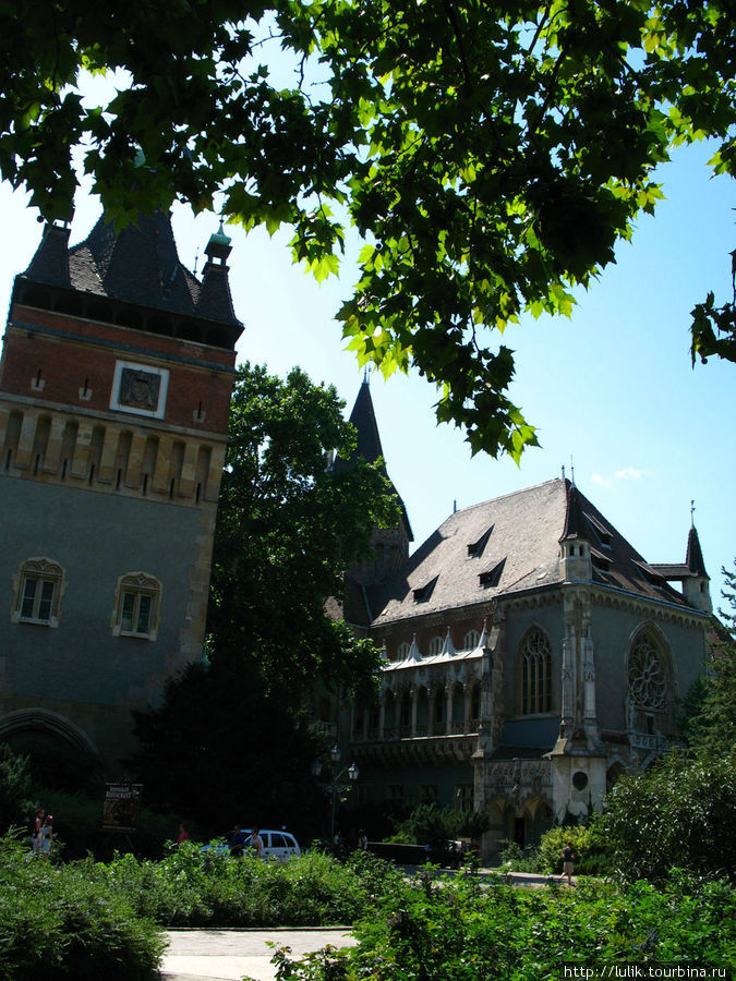 Парк Варошлигет и замок Вайдахуняд Будапешт, Венгрия