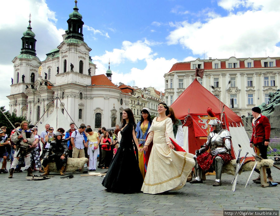 И полилась музыка средневековья Прага, Чехия