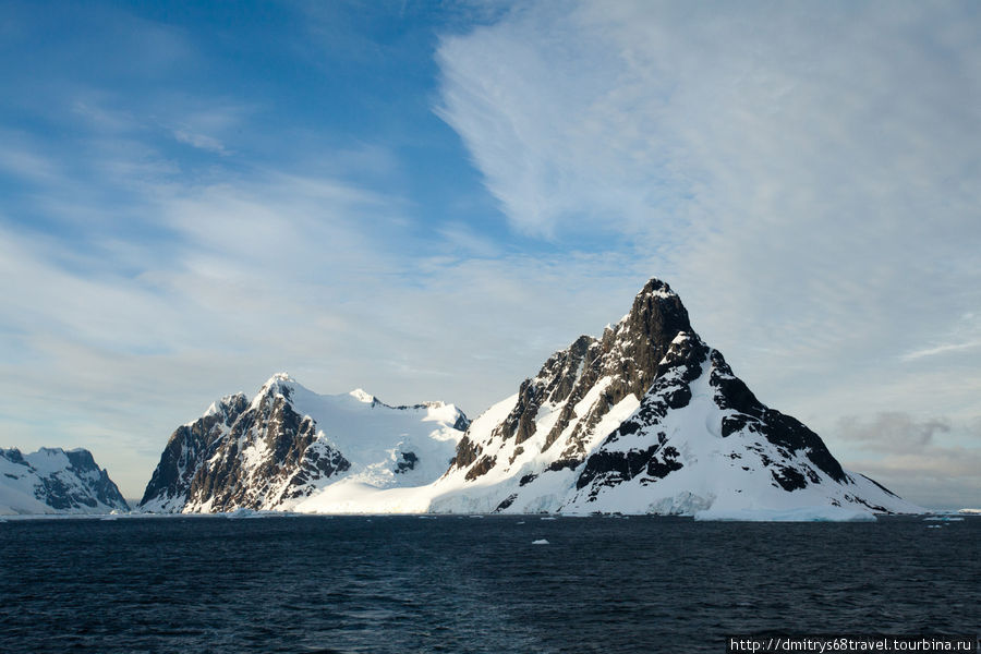 Антарктида - залив Paradise.