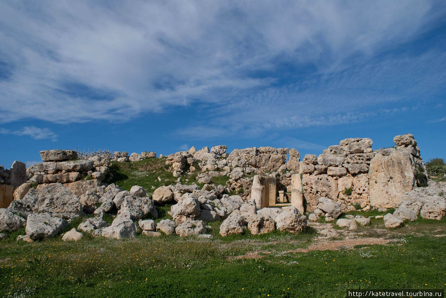 Мегалитический храм на Гозо Мальта