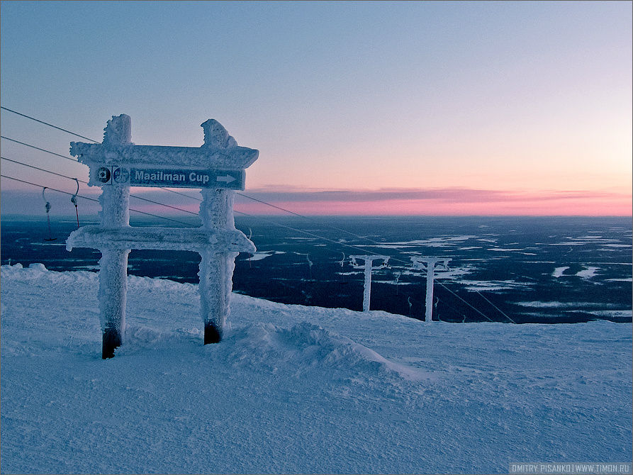 Зимняя сказка Юлляс, Финляндия