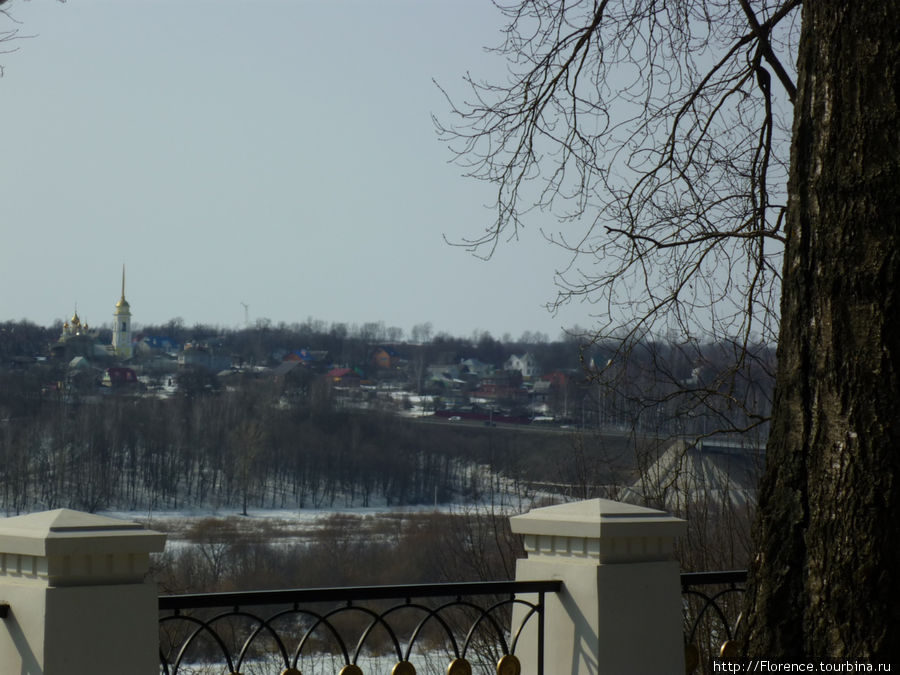 Вид из парка на Оку Калуга, Россия