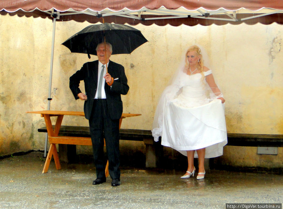 Невеста с папой Прага, Чехия
