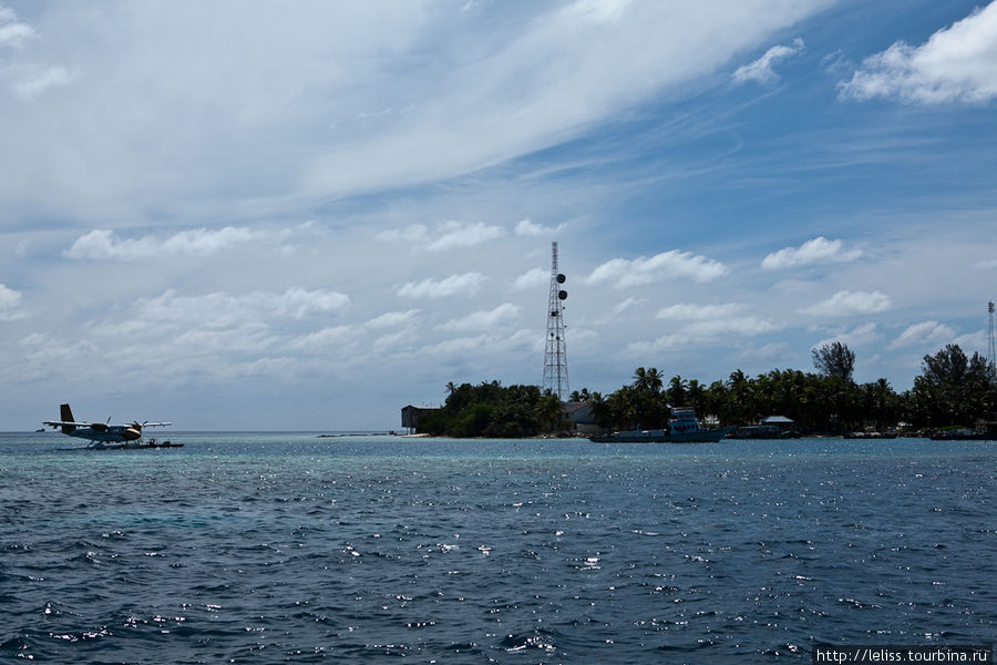 Деревня на на острове (Мальдивы) Мальдивские острова
