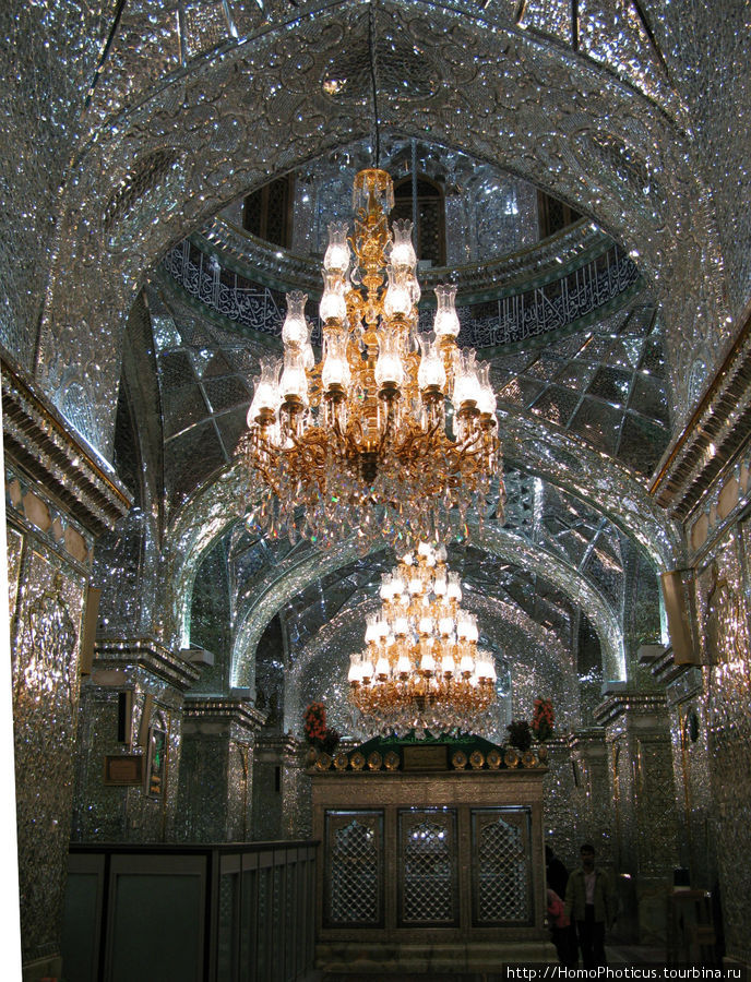 Внутри мечети Шираз, Иран