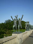 Осло, Парк скульптур талантливого и невероятно плодотворного скульптора Вигеланда