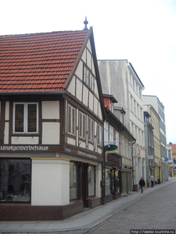 Фахверковая архитектура Шверин, Германия
