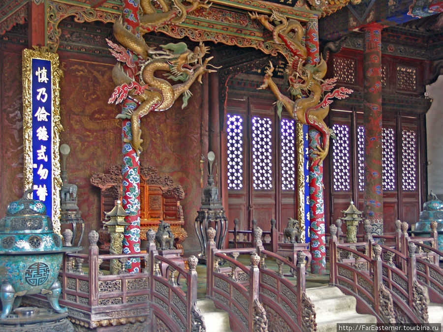 Манчжурский императорский дворец Гугон Шэньян, Китай