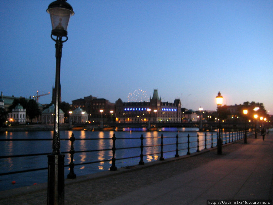 Очарование вечернего Стокгольма. Наш первый день в городе. Стокгольм, Швеция