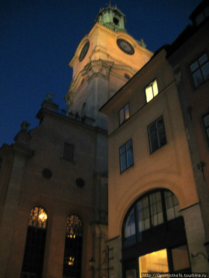 Церковь Св. Николая - главная церковь Стокгольма. Стокгольм, Швеция