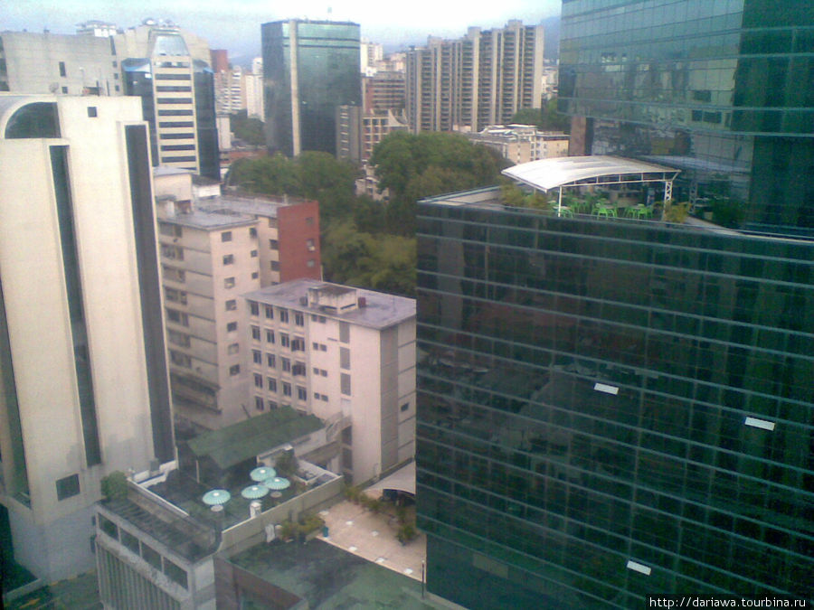 Вид из номера. Каракас, Венесуэла