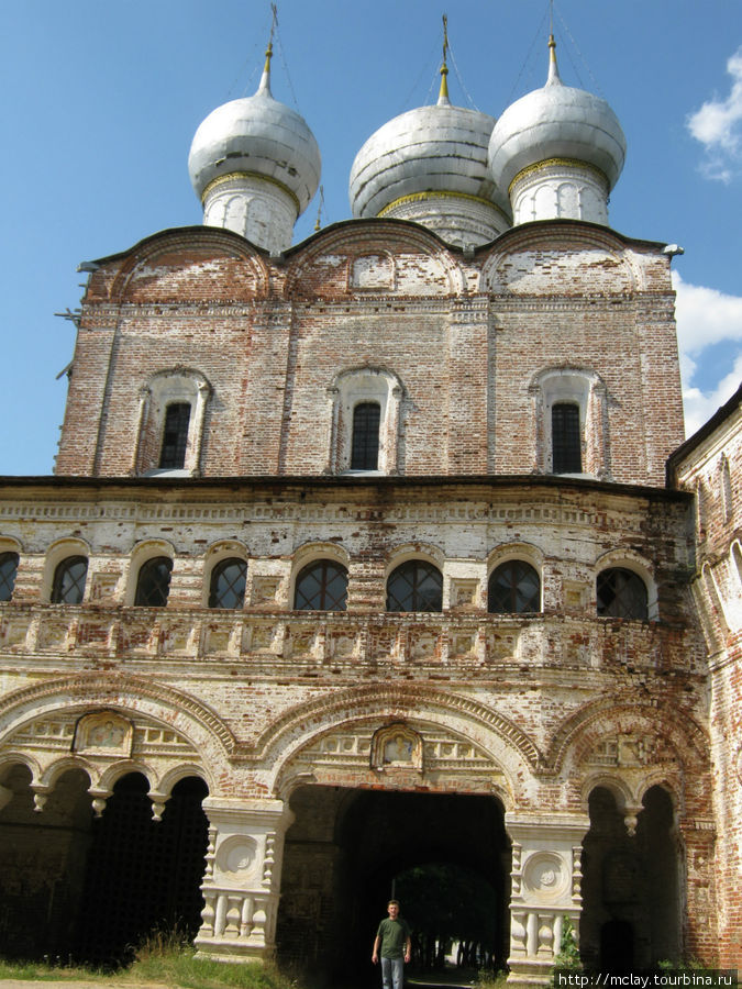 В Борисоглебском монастыре Борисоглебский, Россия