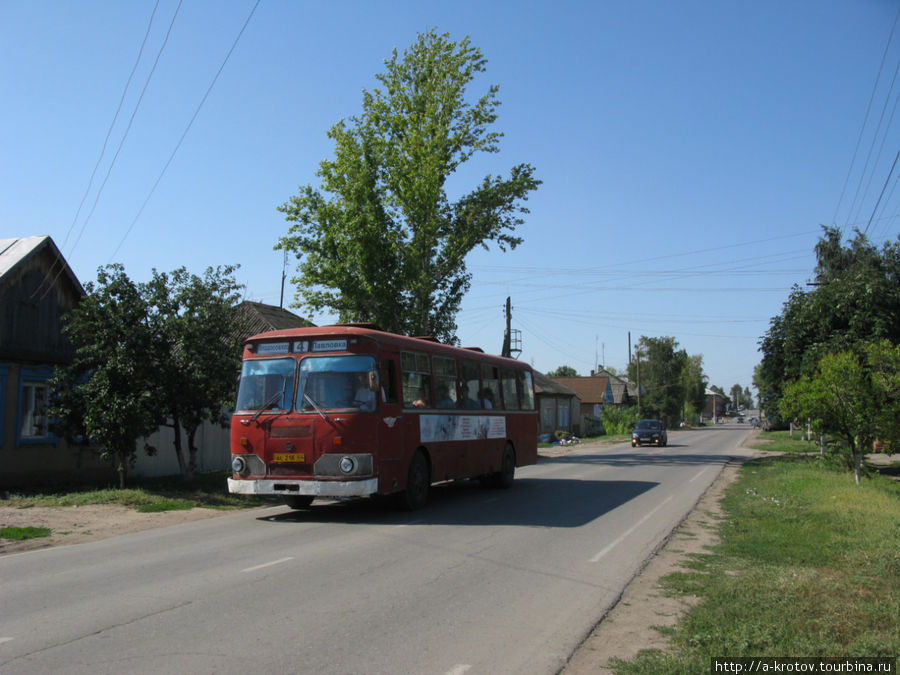 Старый вид автобуса Маркс, Россия