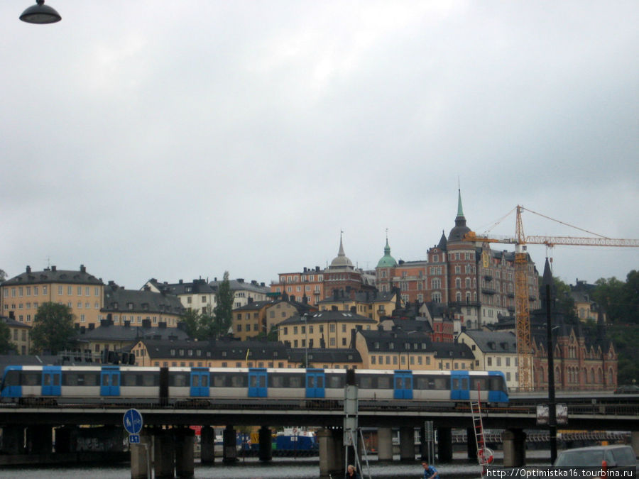 Наш третий день в Стокгольме. Идём пешком в большой город. Стокгольм, Швеция