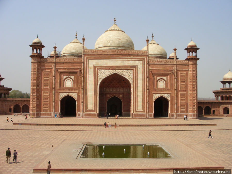 Тадж-Махал, мечеть Агра, Индия