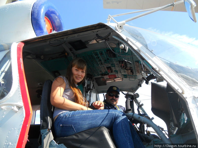 В вертолёте с пилотом Жуковский, Россия