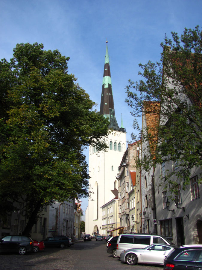 Церковь Олевисте (Св. Олафа) — один из символов города Таллин, Эстония
