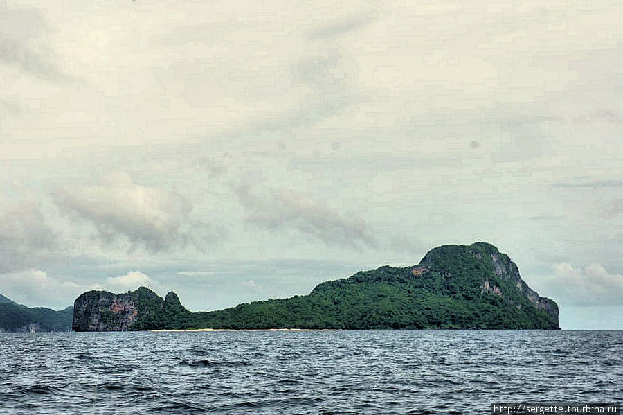 Остров вертолет Эль-Нидо, остров Палаван, Филиппины