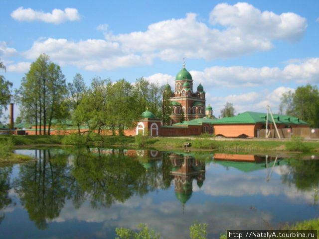 Спасо-Бородинский женский монастырь в селе Семёновском Бородино, Россия