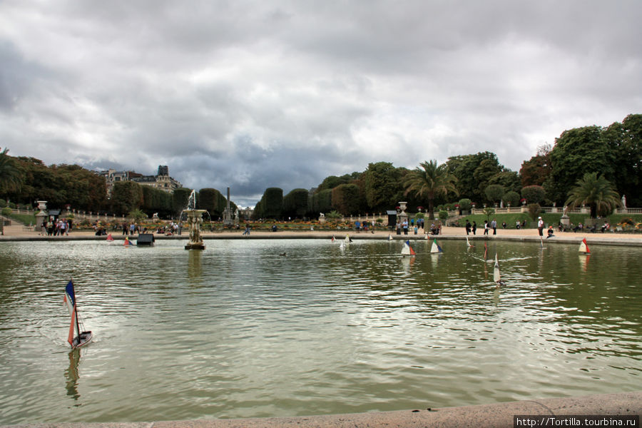 Возвращение в Париж (часть 5) - Лувр, Люксембургский сад Париж, Франция