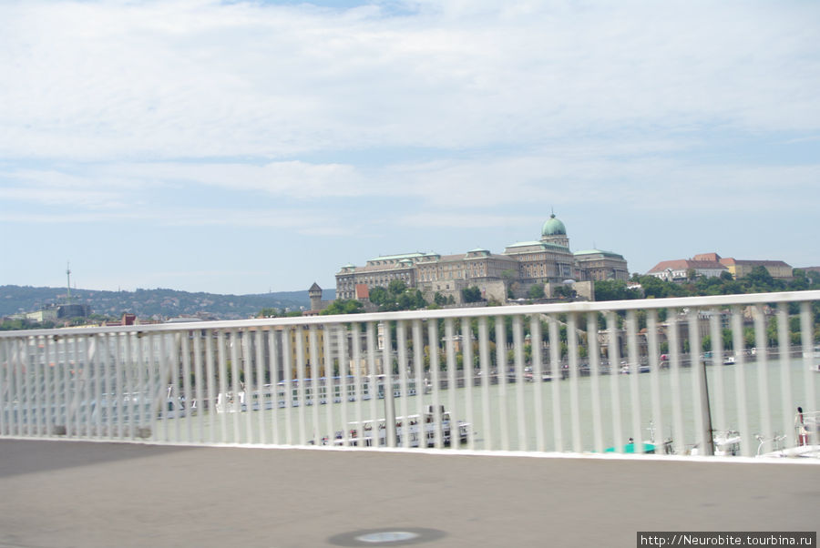 Будапешт из окна автомобиля Будапешт, Венгрия