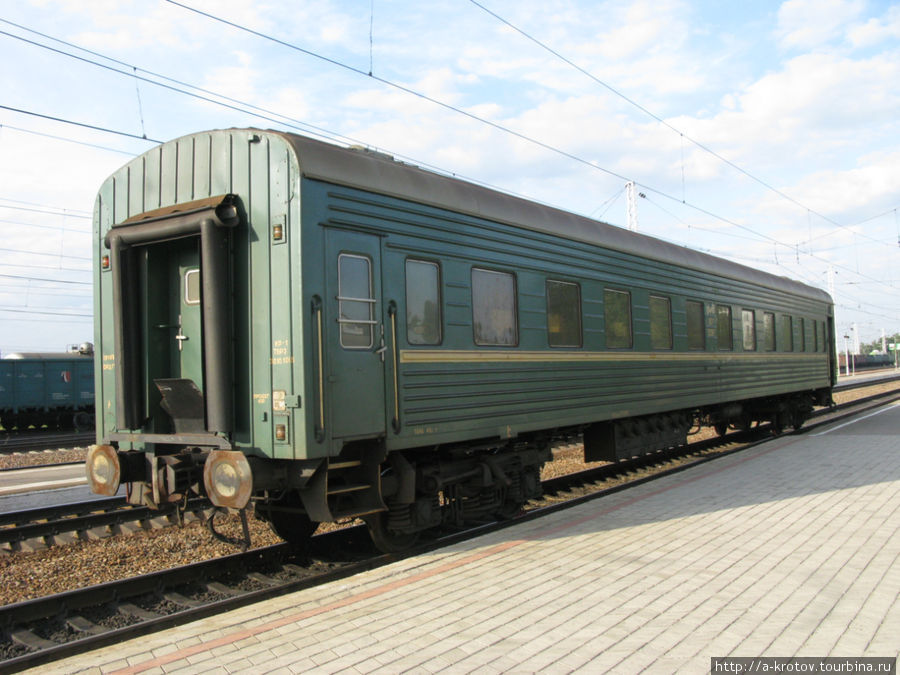 Поезд Шилово — Касимов содержит 1 вагон Шилово, Россия