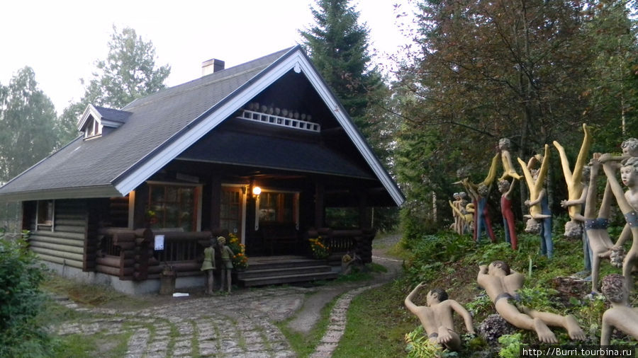 Дом в котором жил скульптор Париккала, Финляндия
