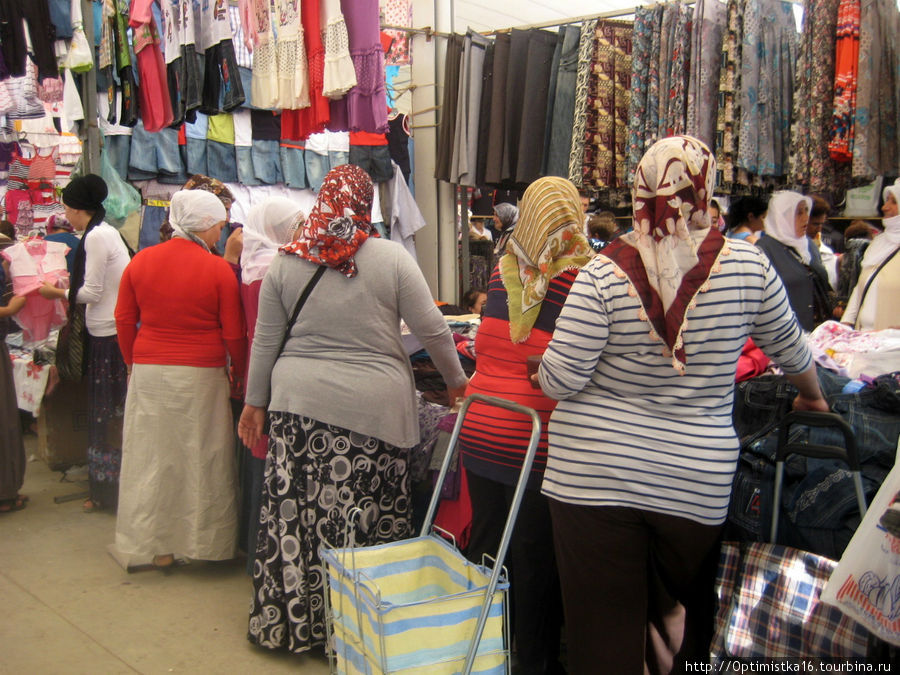 Большой и малый продуктовый и вещевой рынки Дидим, Турция