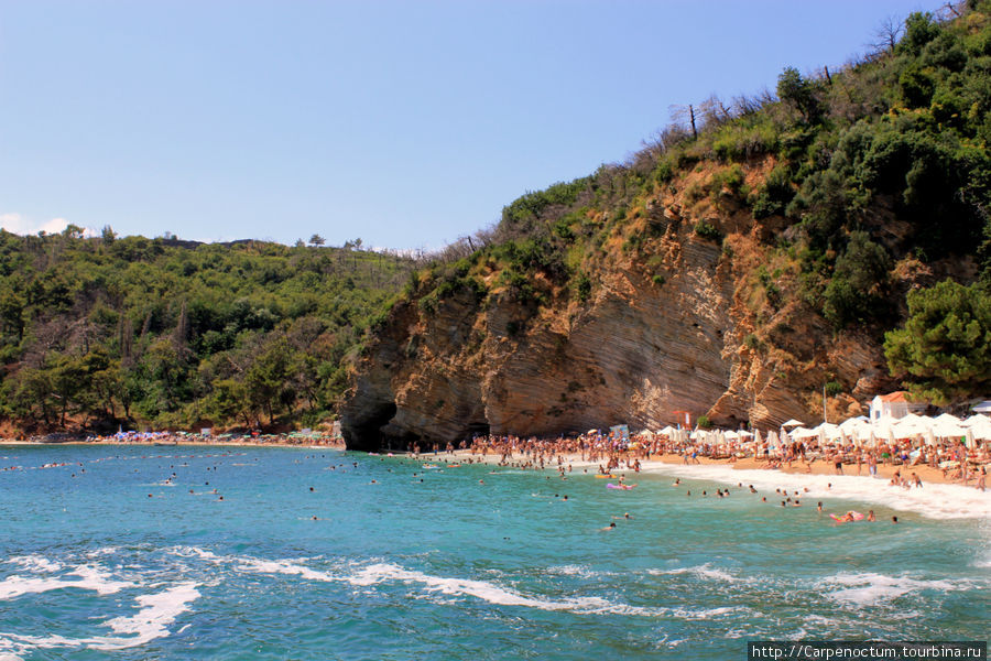 Пляж Могрен 1 Будва, Черногория