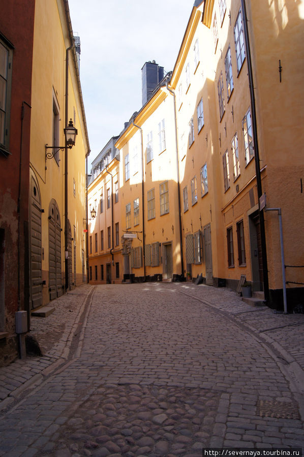 Прогулка по Гамла стану Стокгольм, Швеция